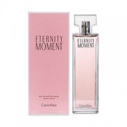 ETERNITY MOMENT Calvin Klein Tamaños 50vp, 100vp, EAU PERFUME MUJER