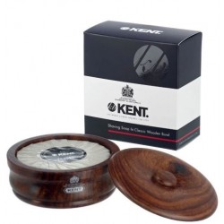 KENT SHAVING SOAP IN CLASSIC WOONDEN BOWL