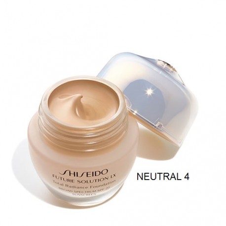 SHISEIDO FUTURE SOLUTION LX TOTAL RADIANCE FOUNDATION SPF15 30ml  6 TONOS