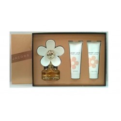 MARC JACOBS DAISY LOVE ESTUCHE ET 50 + BODY LOTION 75ml + GEL 75ml