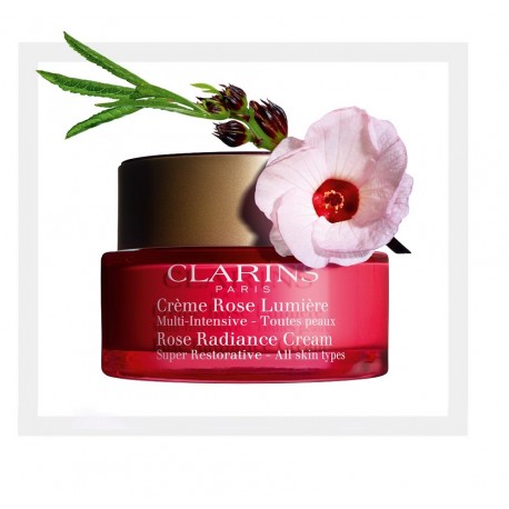 CLARINS CREMA ROSE LUMIERE MULTI INTENSIVA