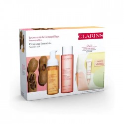 CLARINS ESTUCHE LOTION TONIQUE APAISANTE 200ml MOUS NETTOYANTE 200ml