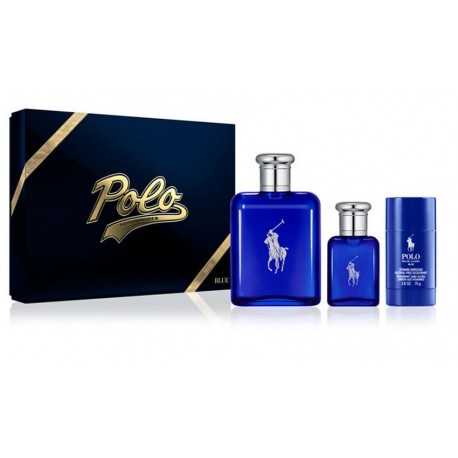 RALPH LAUREN POLO BLUE COFRE EAU TOILETTE 125vp REGALO 30vp