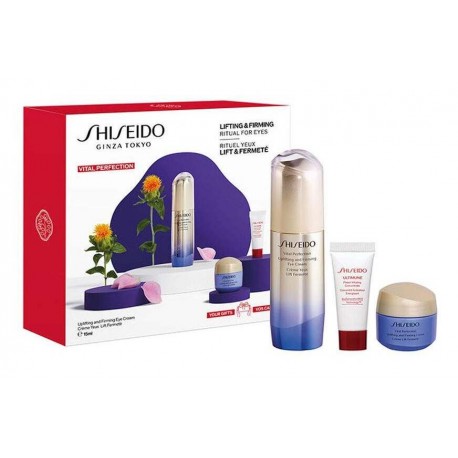 SHISEIDO VITAL PERFECTION UPLIFTING AND FIRMING EYE CREAM ESTUCHE