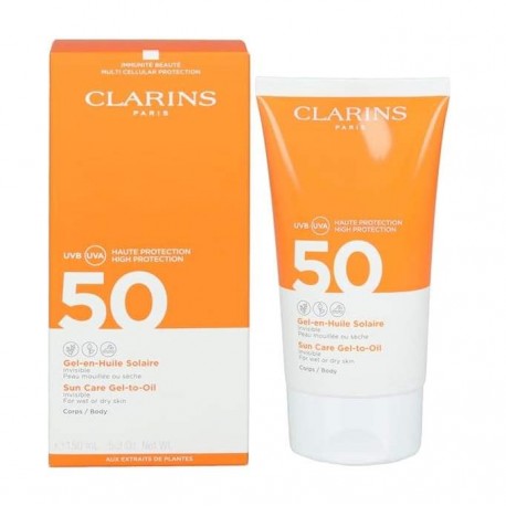 CLARINS CREMA SOLAR CORPORAL UVA/UVB SPF50+